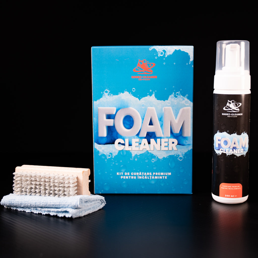 Foam Cleaner – Kit profesional de curățare încălțăminte