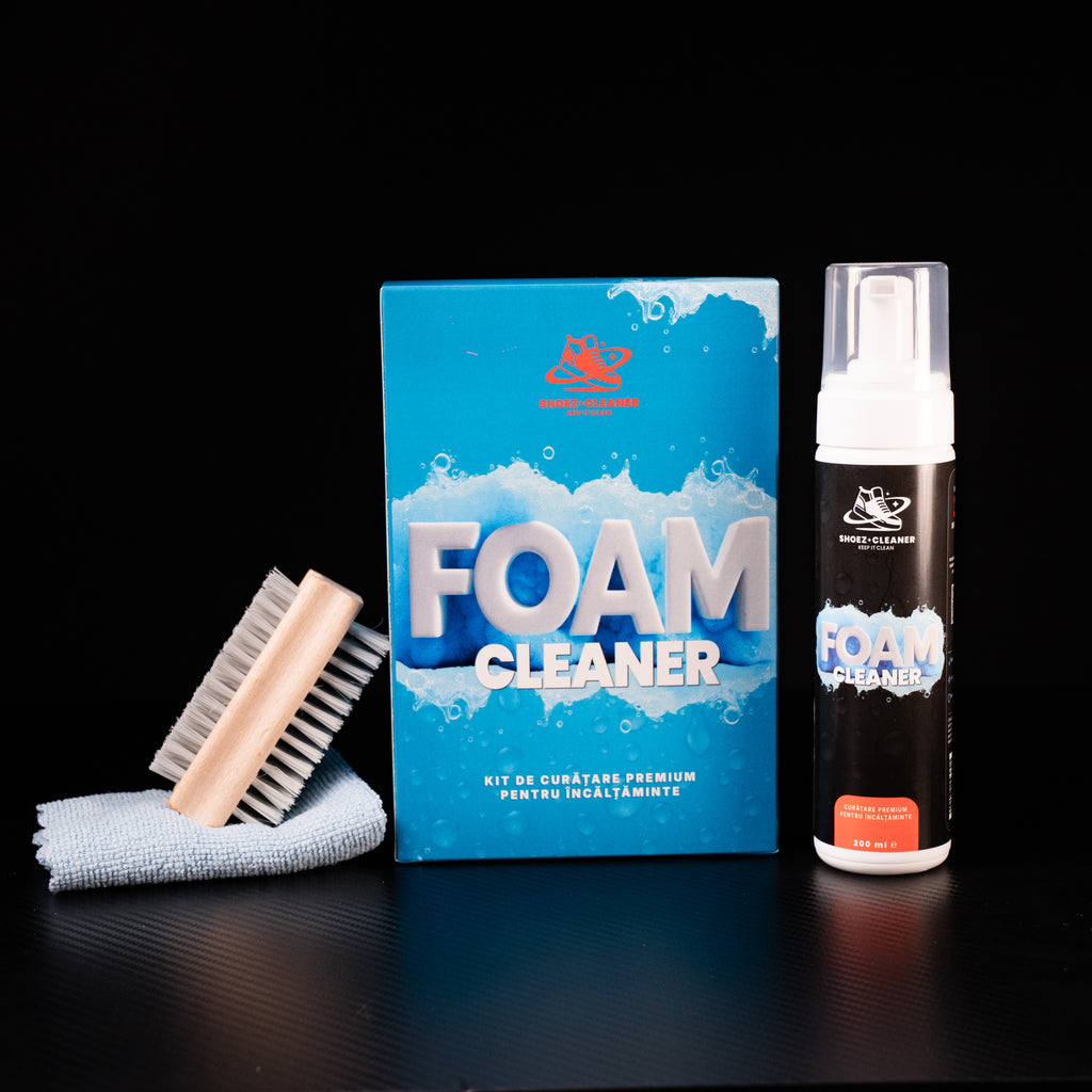 Foam Cleaner – Kit profesional de curățare încălțăminte