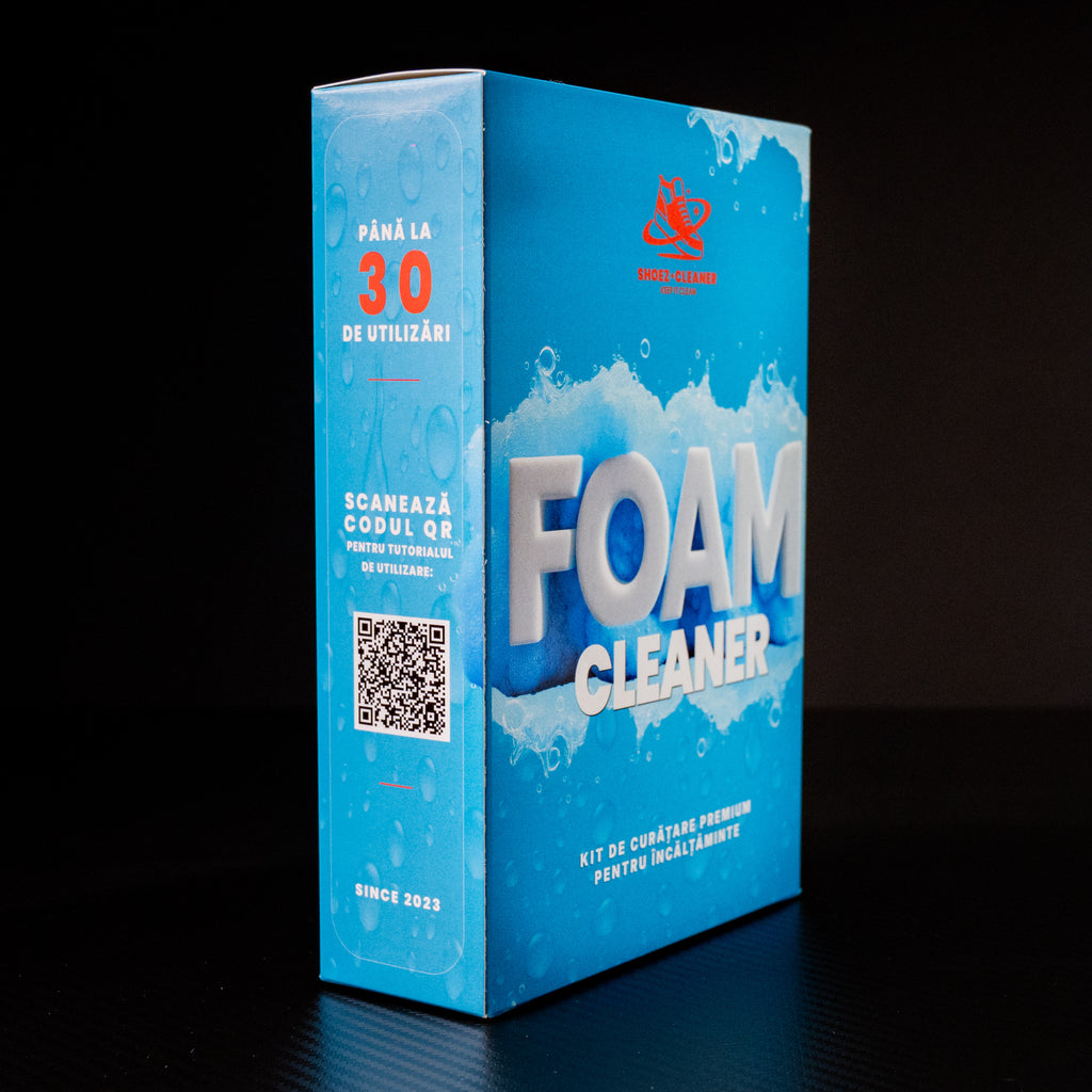 Foam Cleaner – Kit profesional de curățare încălțăminte