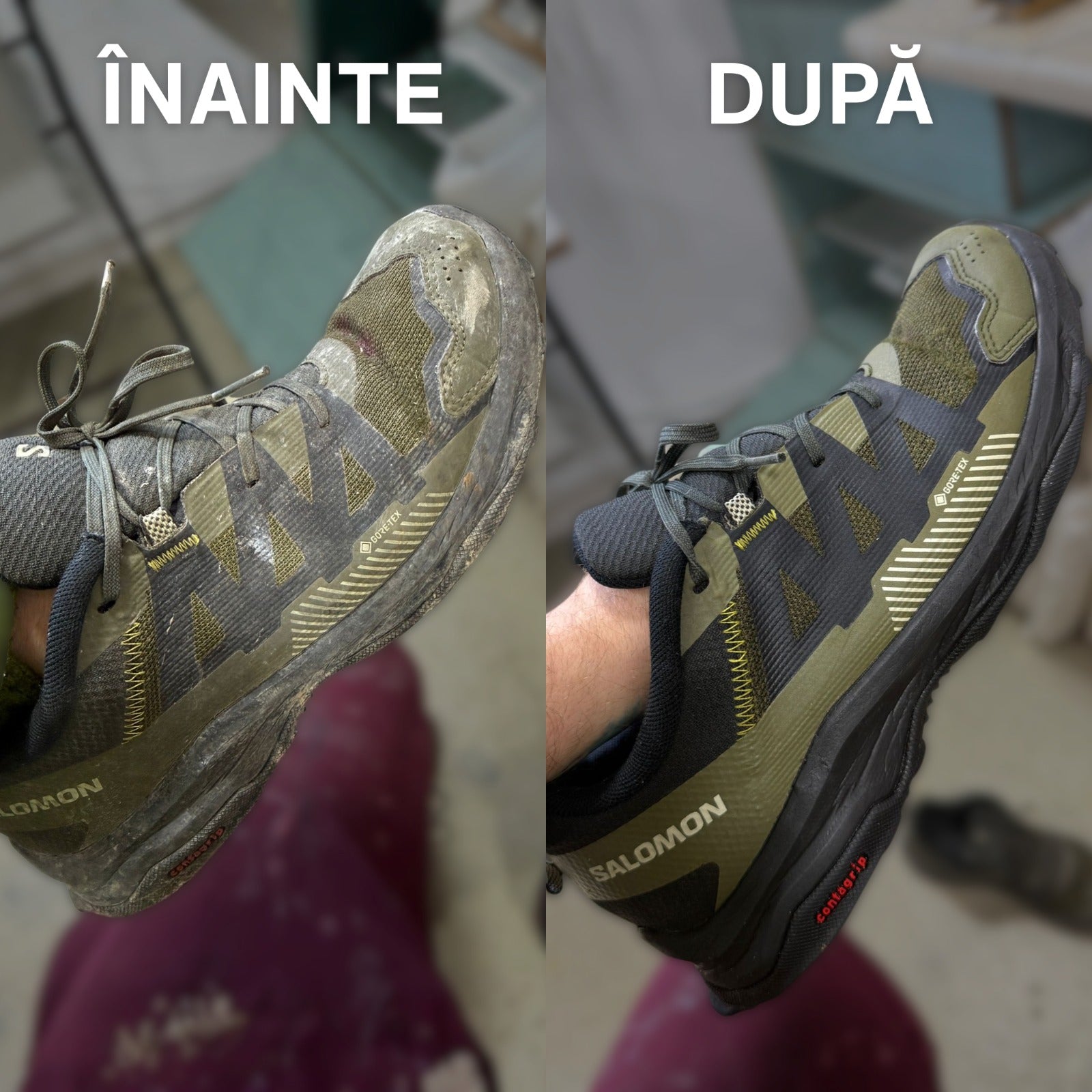 Foam Cleaner – Kit profesional de curățare încălțăminte