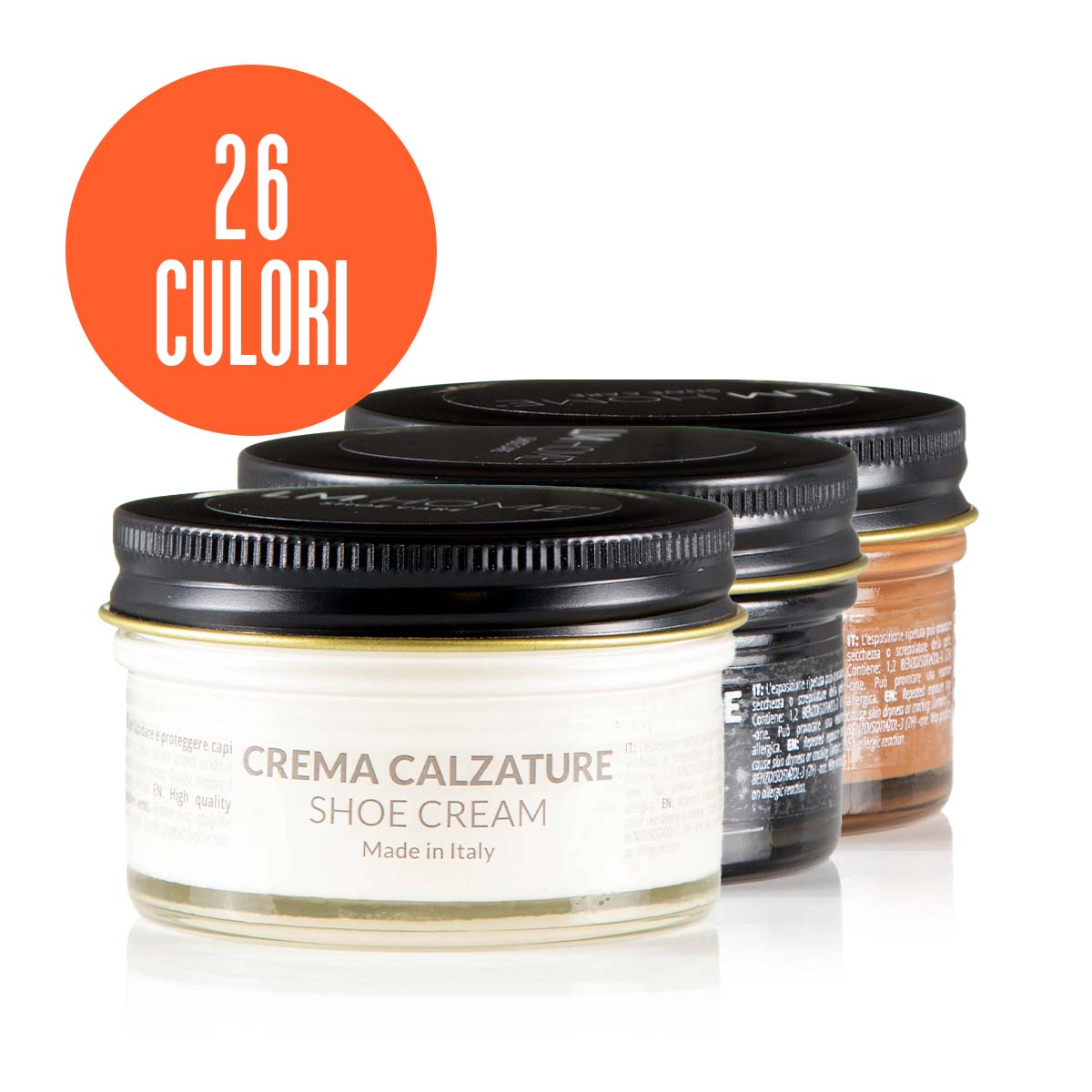 Crema cu pigment pentru incaltaminte